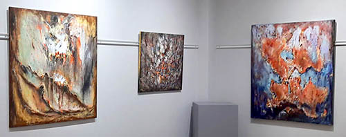 Exposiciones colectivas Pedro Ortiz Olivas